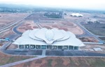 Ấn Độ khánh thành sân bay hoành tráng hình hoa sen